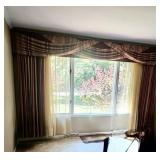 Custom Window Drapery Set
