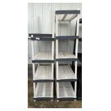 Plastic White Shelves(2)