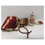 Double Shower Curtain, Soap dispenser