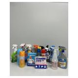 Magic Eraser, Lysol, Lime Away, Scouring Stick