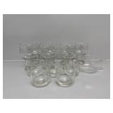 Soda Glasses (7) Whisky Tumblers (5)