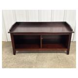 Small Bench with 2 Bottom Cubbies