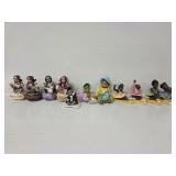 African American and Native American Figurines