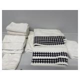 White Bath Towels, Hand towels, wash mat