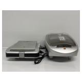 Salton Belgian Waffle Maker, Grilling Machine