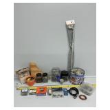 Nails, Screws, Bolts,Curtain Rods(2), Straps
