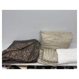 Queen Comforter, Shams, Sheet Set