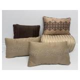 Brown / Tan Accent Pillows
