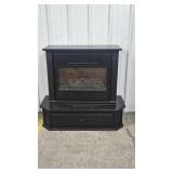 Fireplace And Stand