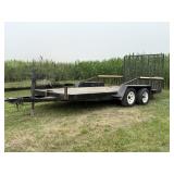 16ft Tandem Utility Trailer
