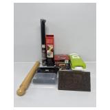 BBQ Hamburger Press, Sauce Injector Bottle