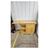 Kitchen Wooden Rolling Cabinet