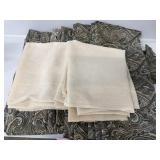 Tapestry style Draperies 2 sets, (2) Sheers
