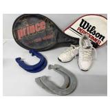 Prince power pro and Wilson Tennis Racks