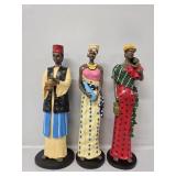 African American Figurines(3)