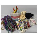 Birthday supplies , Hat, Beads, Candles