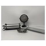 Vanity Makeup Mirror, Mirror Perfume trays (2)