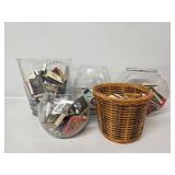 Matches Collection in Glass Jars