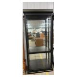 Black Display Cabinet