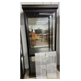 Black Display Cabinet