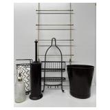 Bronze like Bathroom Items