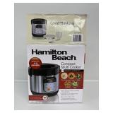 Hamilton Beach Compact Multi Cooker