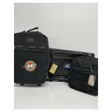 Suitcase, Garment Bag, Toiletry Bag