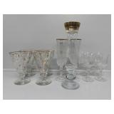 Libbey Royal Fern Gold Trim Glasses (4)