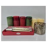 Round Candles(6), Candlesticks, Metal Candle