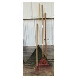 Rakes (2) Hoe