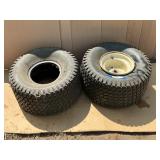 2 Tires 20X10.00-8 NHS