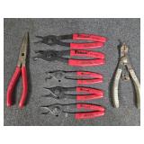 Pittsburgh Snap Ring Plier Set, Needlenose Plier