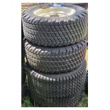 4 Tires On Rims 23X8.50-12