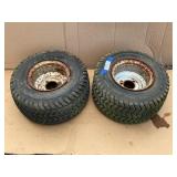 2 Tires On Rims 18X8.50-8