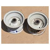 2 Rims Garden Cart Size