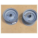 2 Rims Garden Tractor Size