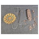Keyhole Wind Chime(Needs Reattached), Black