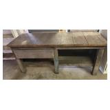 Wooden Work Bench