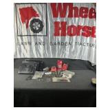Wheel Horse Flag, Tray, Coca-Cola Bottle Opener