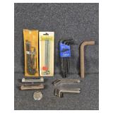 Machine Bolt and Nut, Spark Plug Gap Tool, Allen