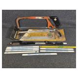 Hand Saw, Saw Set, Saw Blades