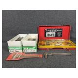 Tungsten 40 Piece Tap and Die Set, Metric Taps,