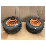 2 Tires On Rims 16X6.50-8 4 Ply