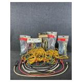 Assorted Elastic Bungees & Nylon Rope