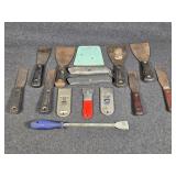 Utility Knives(2), Paint Scrappers