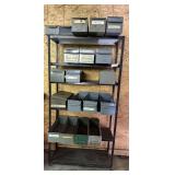 Metal Shelf, Steel Drawers