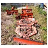 Simplicity Decks,  Blower Attachments, Snow Plow