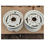 Garden Tractor Rims (2)