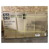 New Weave Patio Bench