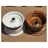2 Riding Lawnmower Rims No Tires